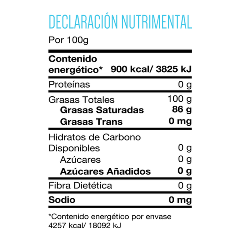 HEB Organics Aceite de Coco Refinado 440 g - H-E-B México