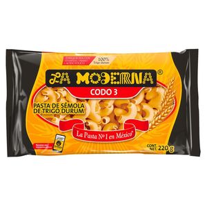 la Moderna Pasta Codo 3 220 g