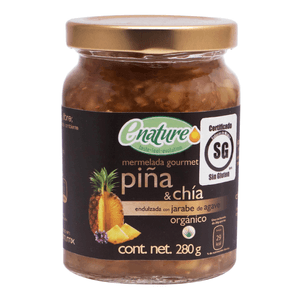 Enature Mermelada Piña Y Chia 280 g