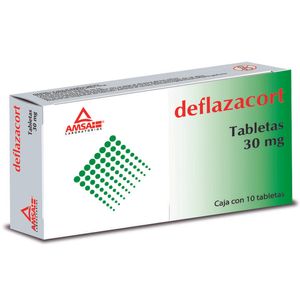Deflazacort 30 Mg 10 Tabletas Gen 10 Pz