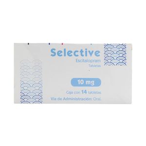 Selective 10 Mg Tab 14 1+1 Escitalopram 14 Pz