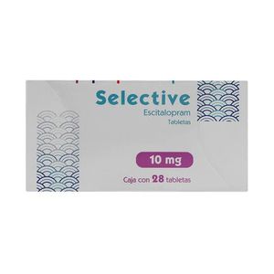 Selective 10 Mg Tab 28 1+1 Escitalopram 28 Pz