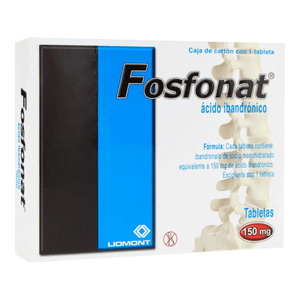 Fosfonat 150 Mg 1 Tab Ac Ibandronico 1 Pz