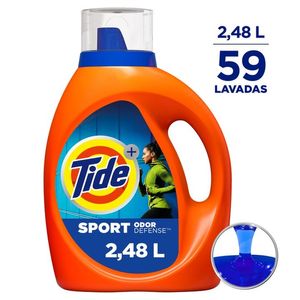 Detergente Líquido Tide Sport 2.48 L