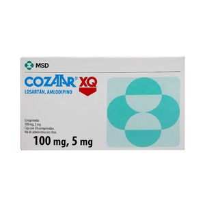 Cozaar Xq 100/50 Mf 30 Cpr Losartan, Amlodipino 30 Pz