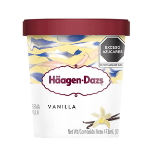 Haagen Dazs Helado de Vainilla 473 ml