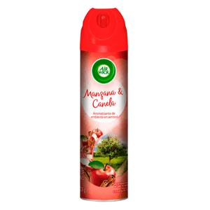 Air Wick Aromatizante de Ambiente en Aerosol Manzana & Canela 226 g 1 pz