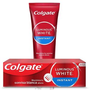 Pasta Dental Blanqueadora Colgate Luminous White Instant con Flúor 100 ml