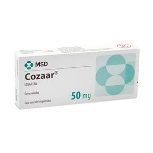 Cozaar 50 Mg Grageas 30 Pz