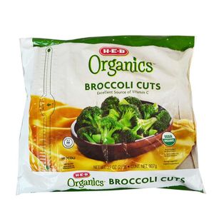 HEB Organics Brocoli Cuts 907 g