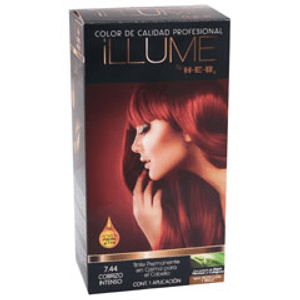 Tinte Permanente Illume Cobrizo Intenso 7.44 1 Pz