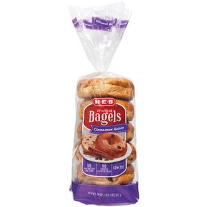 HEB Pan Bagels Canela 567 g