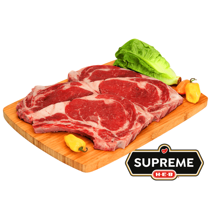 Heb Supreme Rib Eye C/H de Res 1 Kg HEB México