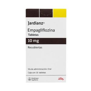 Jardianz 10 Mg 10 Tab Recubiertas Empagliflozina 10 Pz