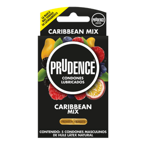 Condones Caribbean Mix 5 Pz