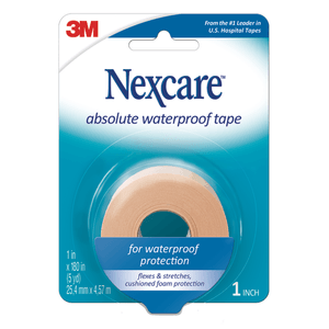 Nexcare Cinta Medica Impermeable 2.5 cm x 4.5 M 1 pz