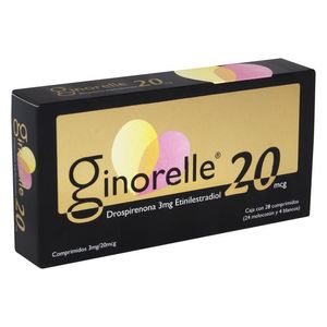 Ginorelle 20 3mg/20mcg Comprimidos 28 Pz