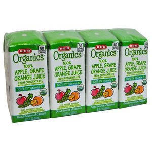 Jugo Manzana Organico 4 pz Jugo Manzana Organico  4 Pz