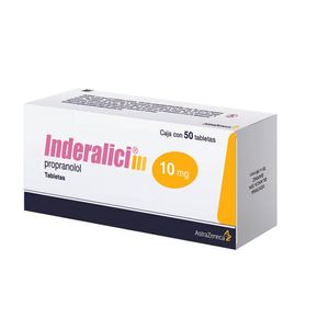 Inderalici 10 Mg 50 Tab Proponalol 50 Pz