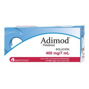 Adimod solución caja con 10 frascos de 400 mg / 7 ml