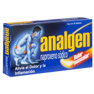 Analgésico Analgen 20 Pz