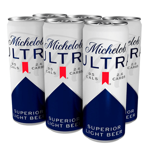 Cerveza Michelob Ultra 6 Pack Lata 355 ml