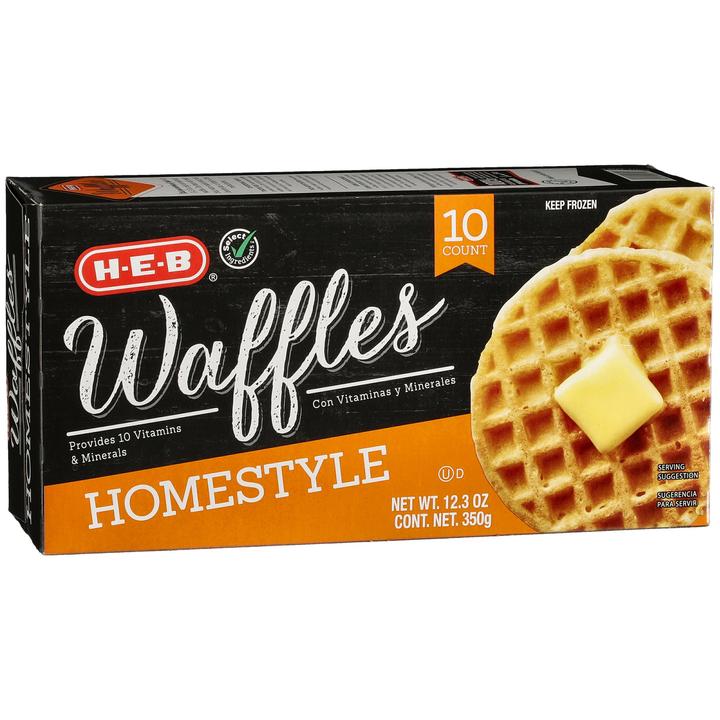 HEB Waffles Casero 350 g Mi Tienda del Ahorro