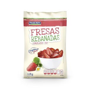 Fruta Congelada Fresas Rebanadas 1.2 Kg