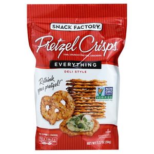 Pretzel Crisps Everything 204 g