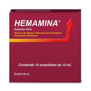 Hemamina Ad Oral Amp10x10ml 10 Pz