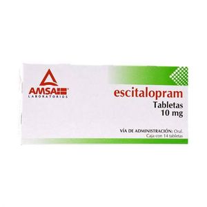 Escitalopram 10 Mg 14 Tabletas Gen 14 Pz