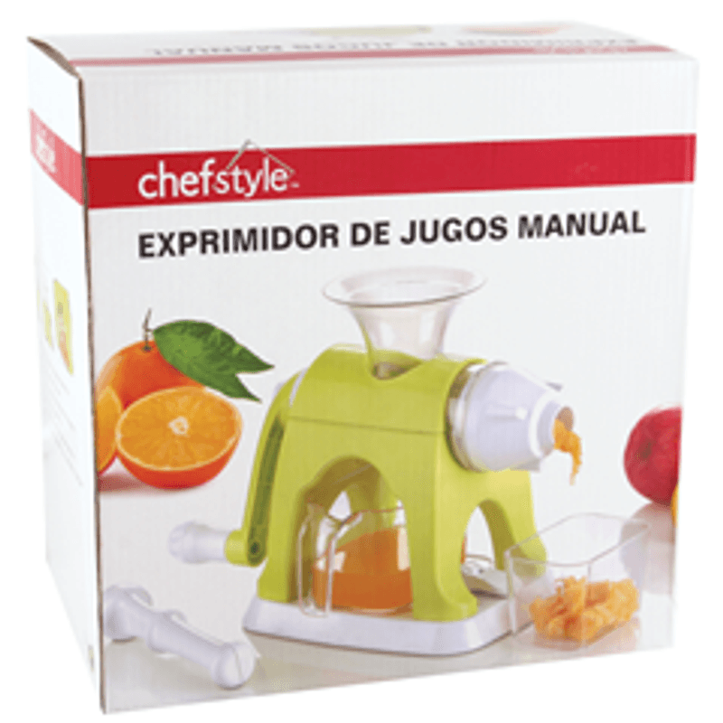 Exprimidor de Acero Inoxidable Manual de Naranjas MASTER CHEF HJ-22