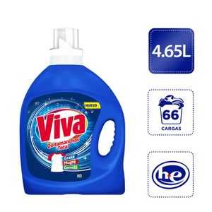 Detergente Líquido Viva Regular 4.65 L Viva Detergente líquido regular 4.65 L