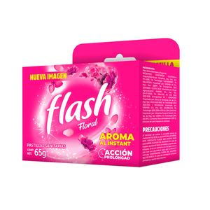 Flash Pastilla Sanitaria Canastilla Floral 65 g