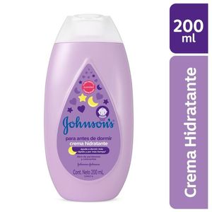 Crema Corporal para bebé JOHNSONS Antes de dormir 200 ml