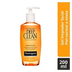 Neutrogena Gel limpiador facial deep clean ácido salicílico 200 ml