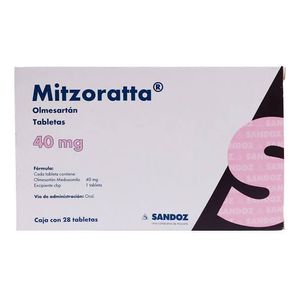 Mitzoratta 40 Mg Tabletas 28 Pz