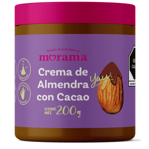 Morama Crema de Almendra   con Cacao 200 g