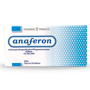 Anaferon Adulto Tabletas 20 Pz