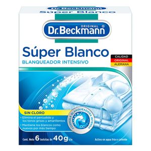 Blanqueador Super Blanco 6 Pz