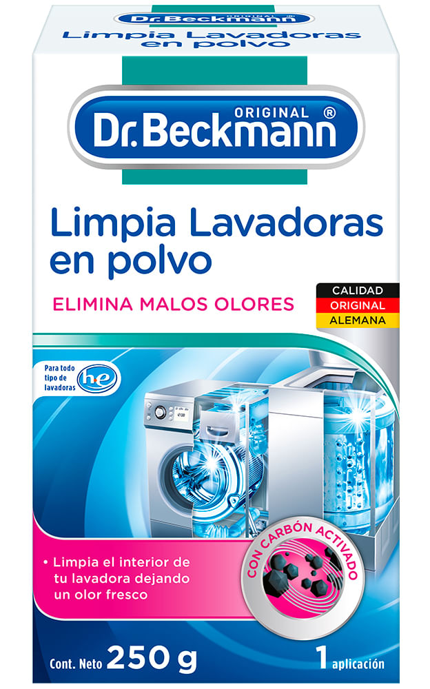 Dr. Beckmann Limpia Lavadoras Polvo 250 g - H-E-B México
