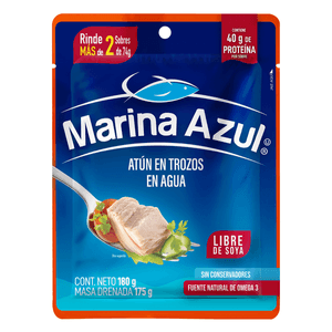 Marina Azul Atun en Agua Pouch 180 g