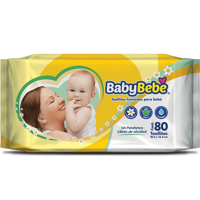 Farmacias del Ahorro, Toallitas humedas bio baby con 80 piezas