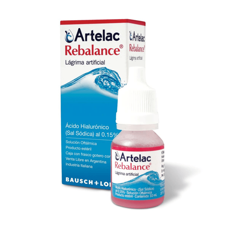 Lagrimas Artificiales Artelac Rebalance 10ml