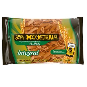 la Moderna Pasta Pluma Integral 200 g