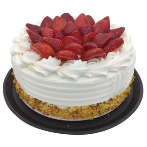 Pastel Vainilla C/Fresas 1 pz