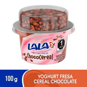 Lala Yogurt Fresa con Cereal Chocolate 100 g