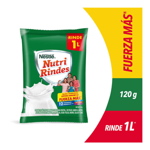 Leche en Polvo Nutririndes Deslactosado 120 Gr