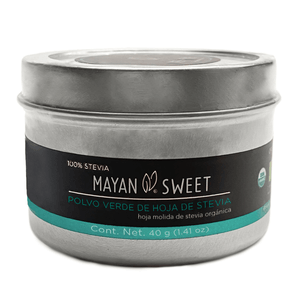 Mayan Sweet Stevia Green Powder Organico 40 g