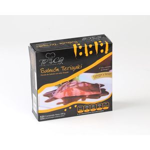 Porciones de Salmon Teriyaki 200 Gr